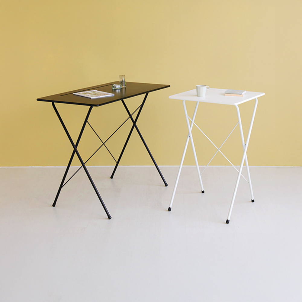 GOSI 스탠딩 접이식테이블 120 SM-2200B 래치드블랙 6871.0576