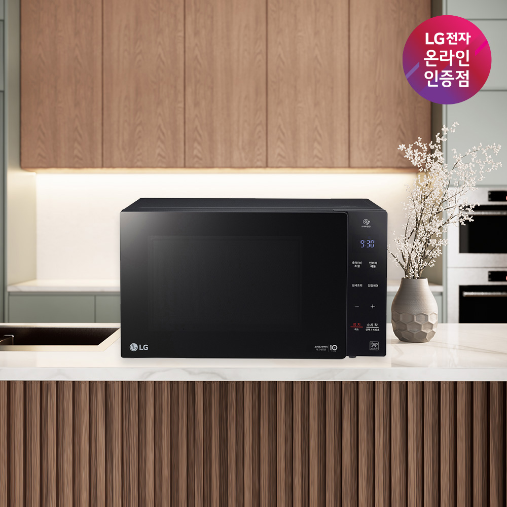 LG전자 MW22CA 전자레인지 블랙 22L