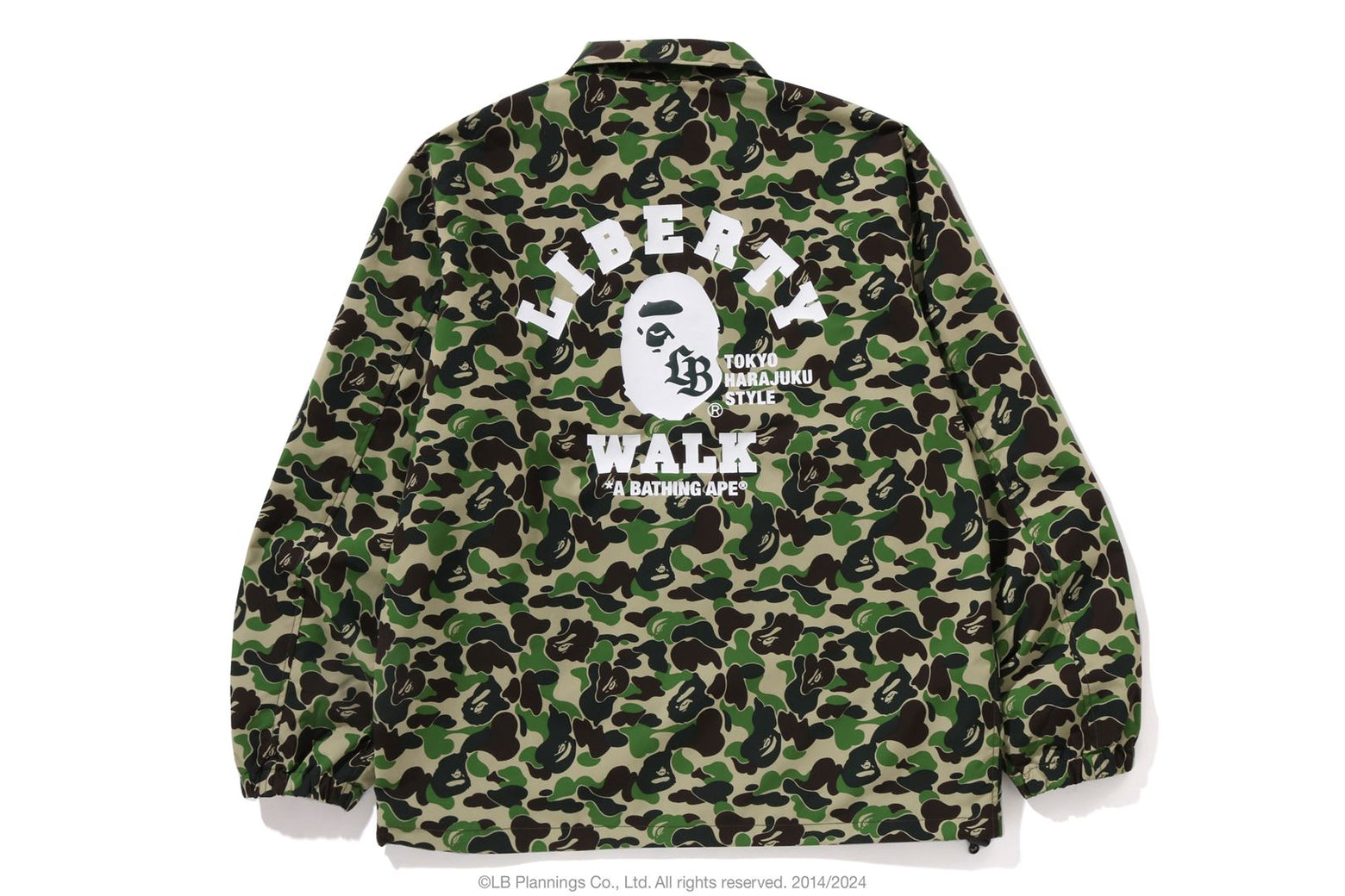 베이프 X LBWK 자켓 ABC CAMO COACH JACKET 1K73-140-909 - 상세 이미지 2