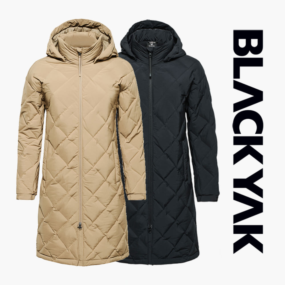 블랙야크 패딩 착용샷