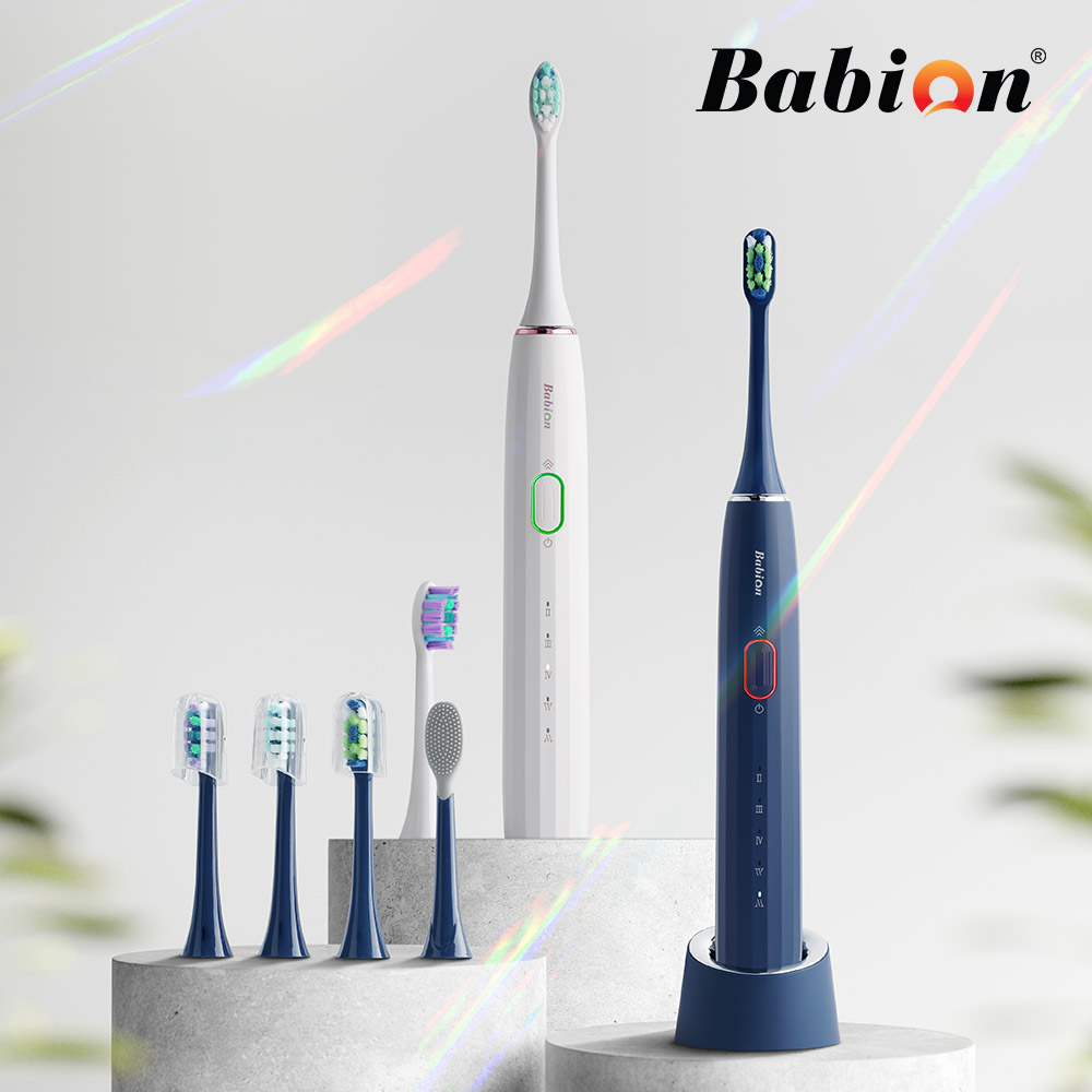 바비온 퍼펙트케어 레인보우 음파전동칫솔 3종칫솔모 혀클리너