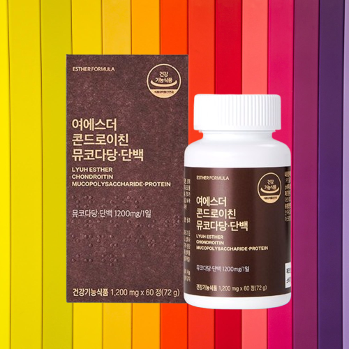 에스더포뮬러 콘드로이친 콘도로이친 뮤코다당단백 여에스터 60정X1개 - 상세 이미지 2