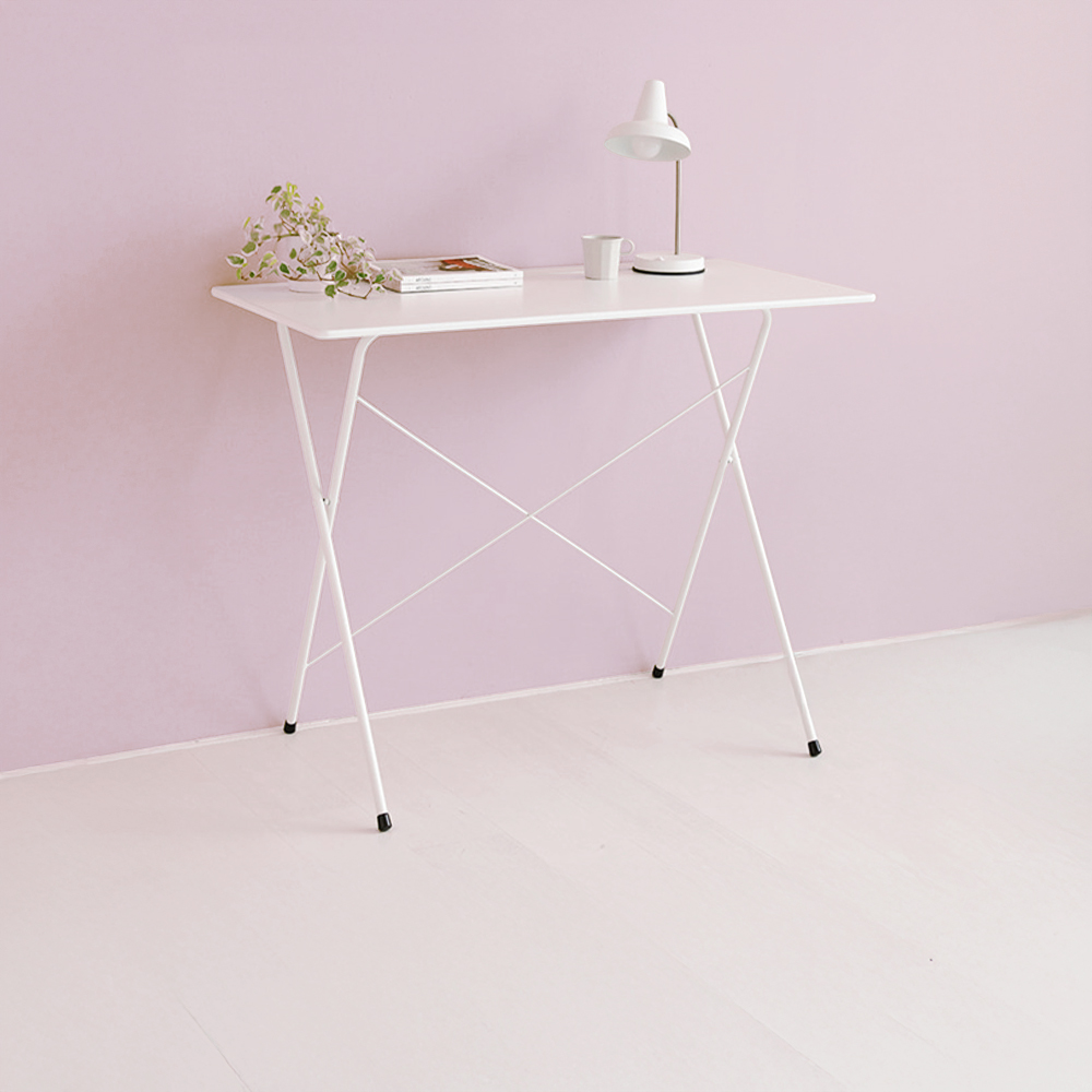 GOSI 스탠딩 접이식테이블 120 SM-2200B 빈티지화이트 9614.3394