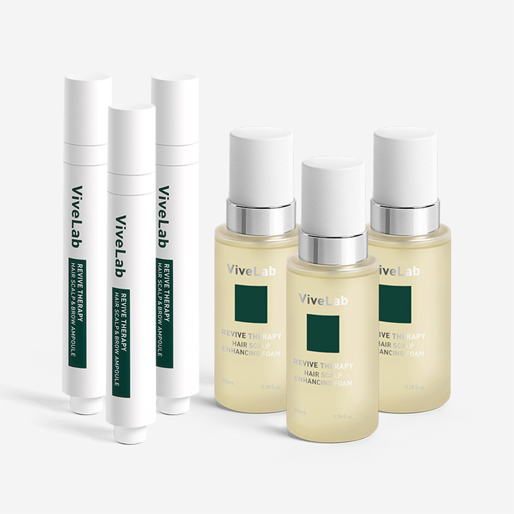 대용량 부스팅 SET) 두피 앰플X3+인핸싱 폼X3 (탈모샴푸 300ml 증정) - 상세 이미지 2