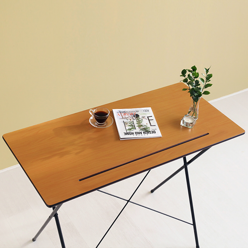 GOSI 스탠딩 접이식테이블 120 SM-2200B 라이트브라운 9662.3230