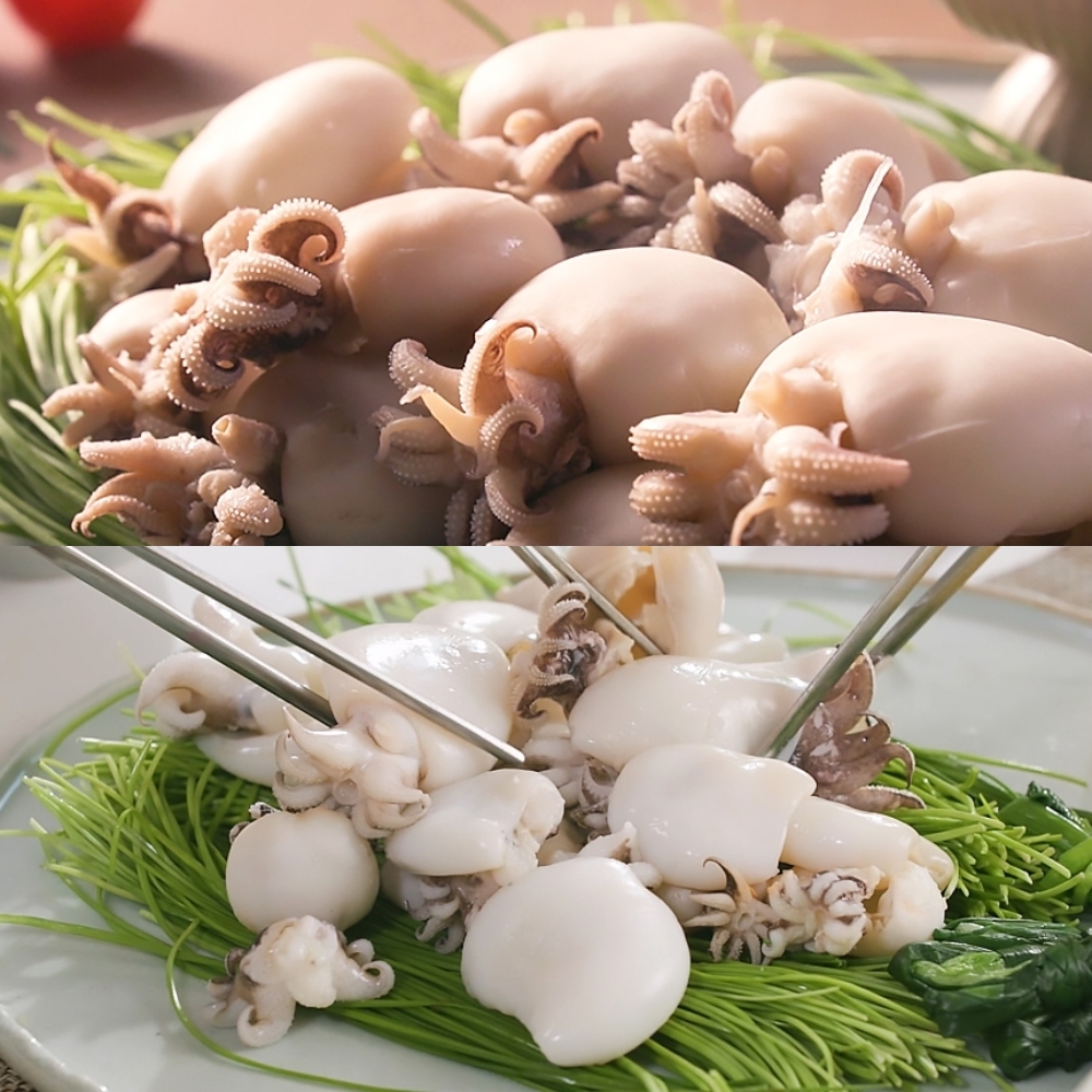 이마시야 자연산 손질 갑오징어 10팩 2kg 생물 냉동갑오징어 오징어 회 - 상세 이미지 3