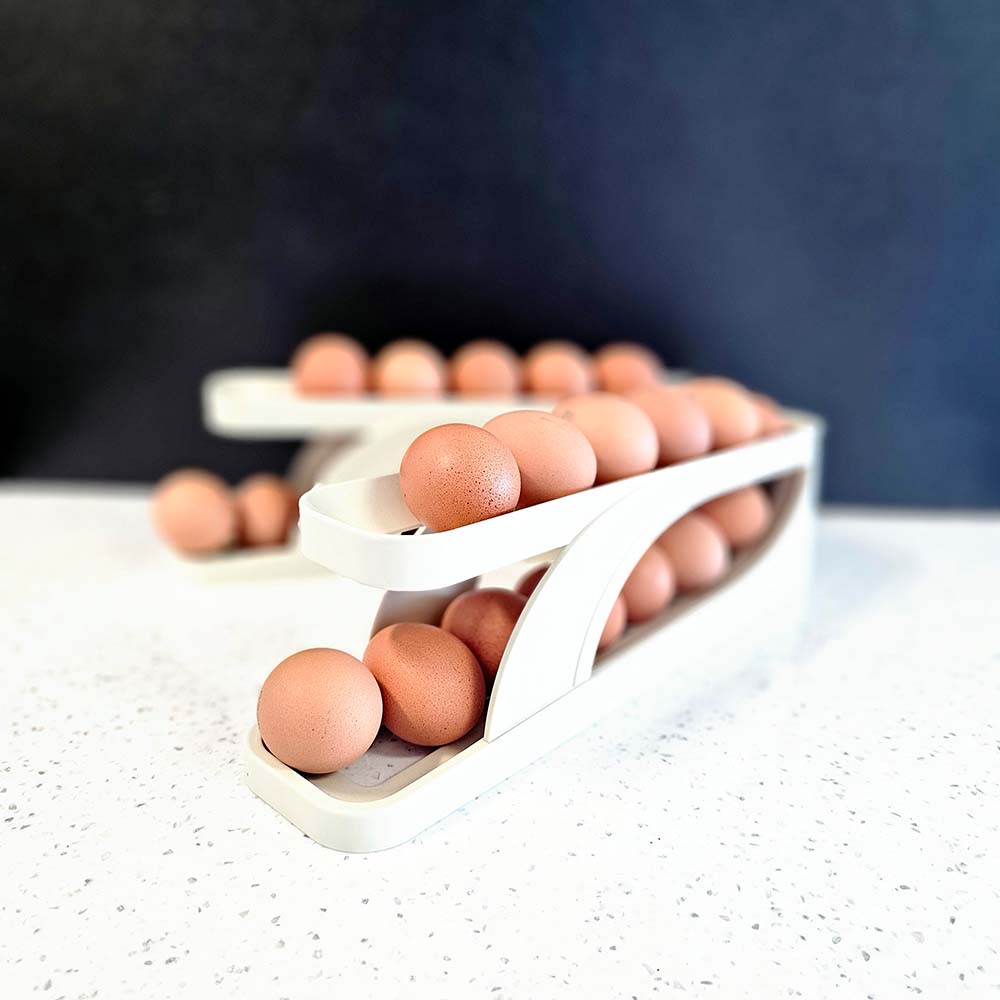 토어 슬라이딩 달걀 트레이 / 계란 보관함 에그 디스펜서 정리 수납 냉장고 슬라이드 - 상세 이미지 5