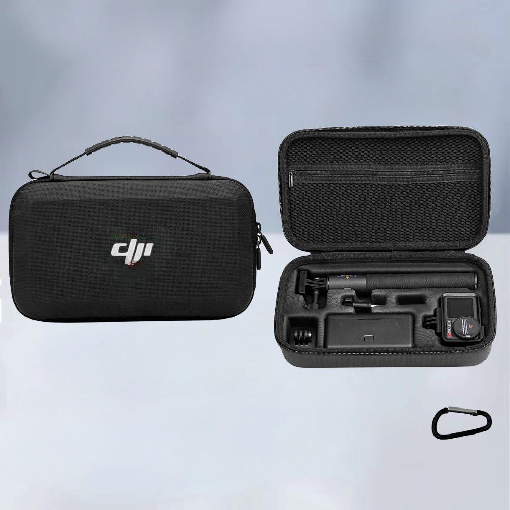 DJI 액션5 프로 보관 가방 어깨 스트랩 솔더 크로스 백 (어깨끈이 있는 회색 모델) Action5Pr - 상세 이미지 2