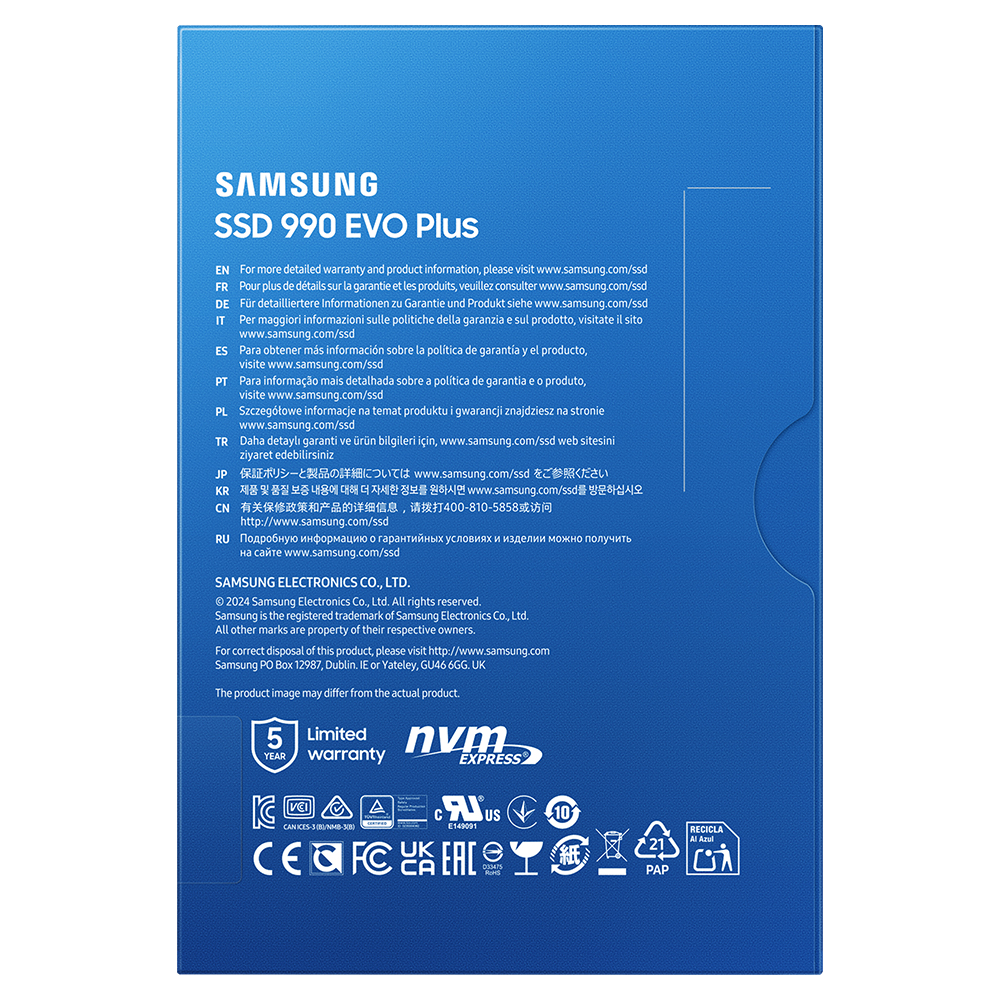 삼성전자 삼성 990 EVO PLUS M.2 NVMe SSD 2TB 이미지 6