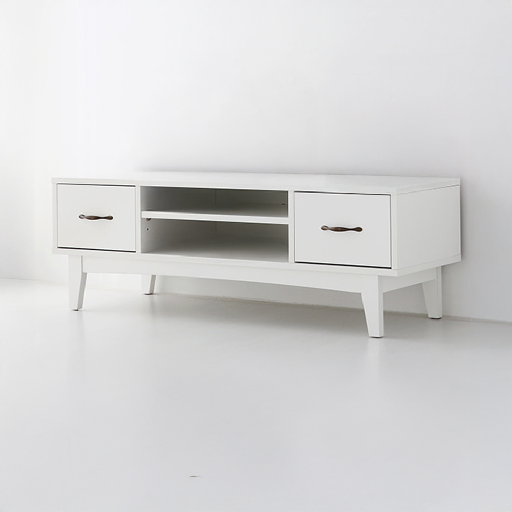 펨바 TV스탠드 6042H 1180mmx390mmx400mm, 화이트 7404.7422