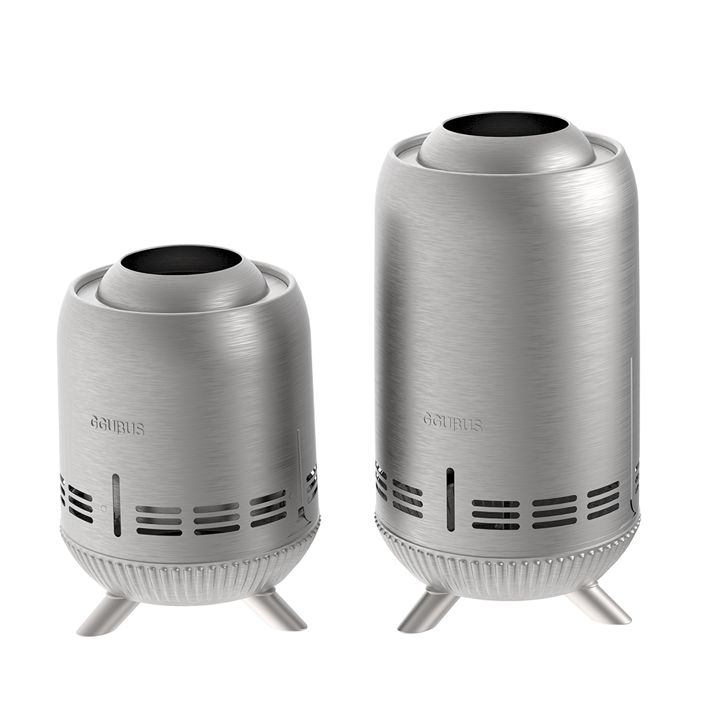 꾸버스 토네이도 화로대 캠핑 이중연소 회오리 불멍 BBQ 화로 휴대용 테이블 바베큐그릴 M