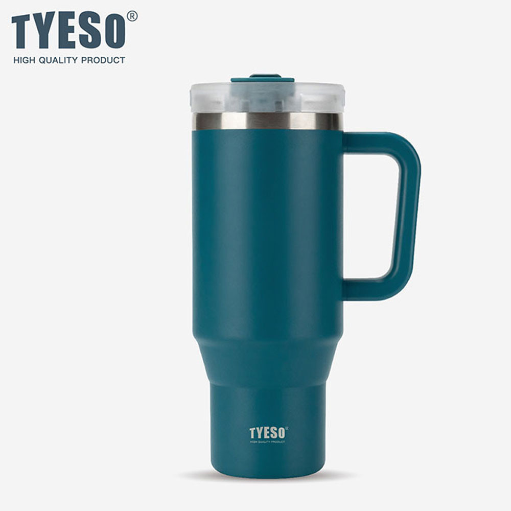 대용량 텀블러 퀜처 빨대 대용량 손잡이텀블러 900ml 스텐 보온 보냉 차량용 운동 - 상세 이미지 5