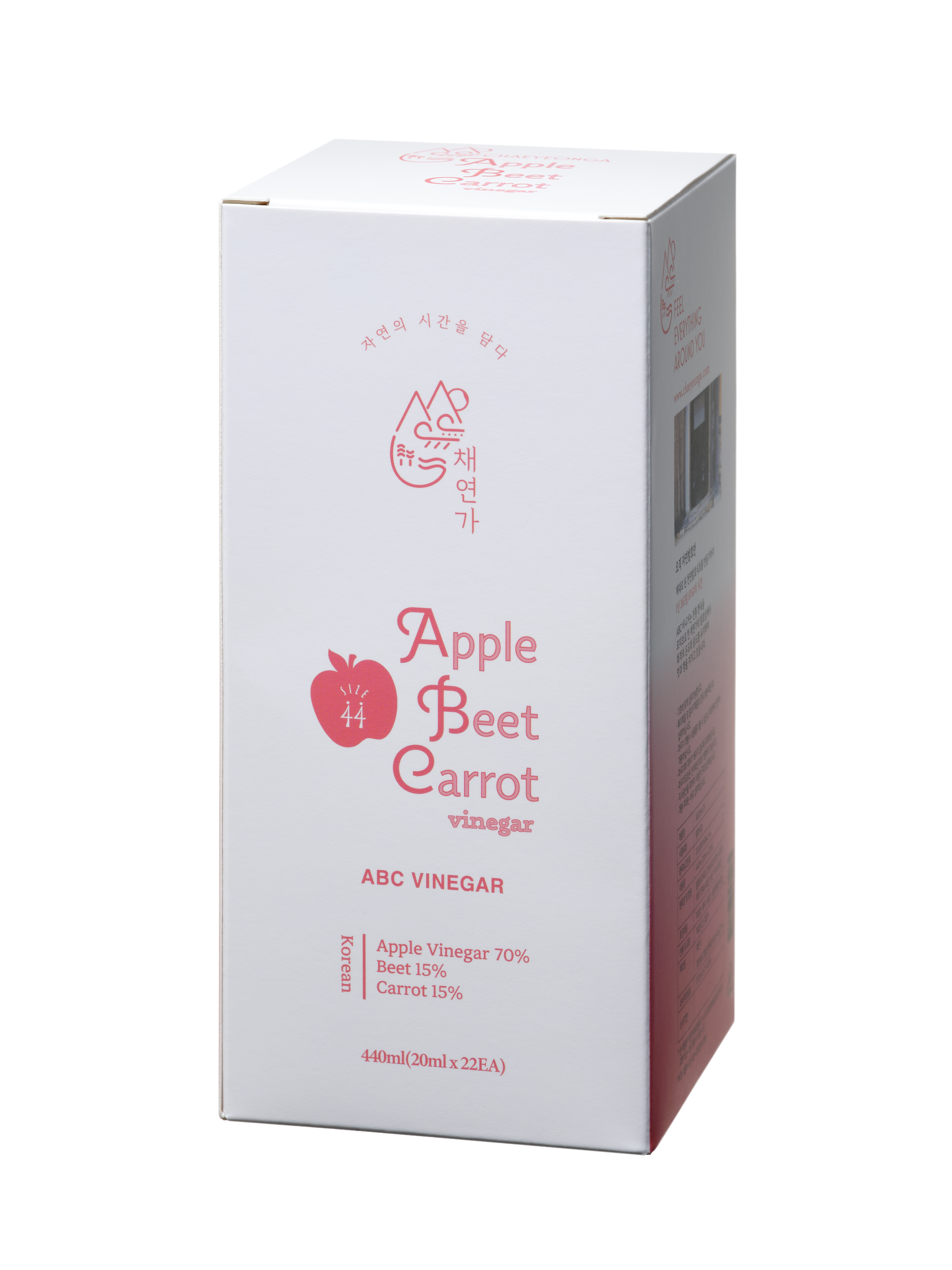 채연가 ABC비니거 사과발효식초 애사비 20mlx44포