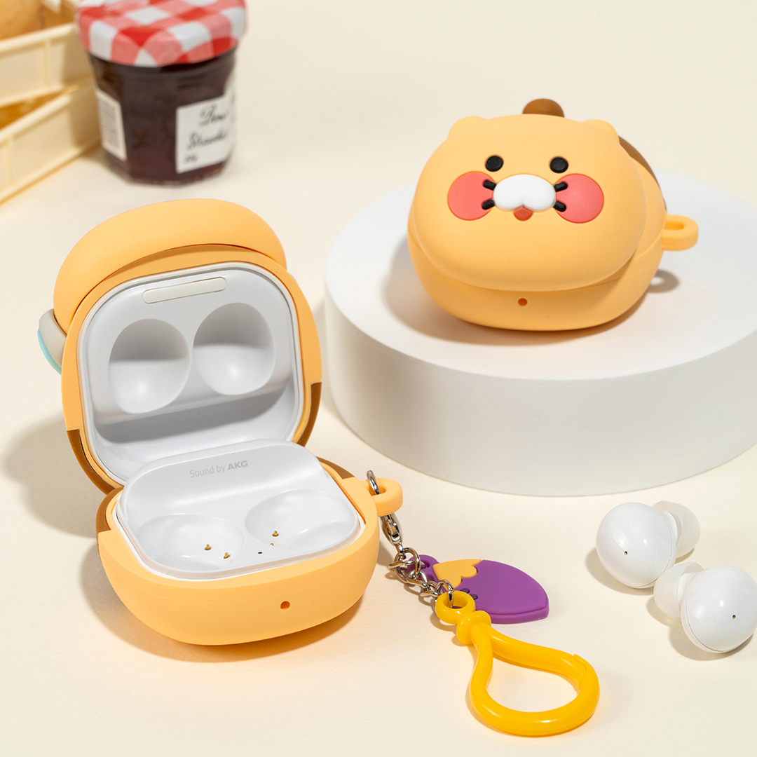 카카오프렌즈 식빵 굽는 춘식이 갤럭시 버즈2 케이스 - 상세 이미지 4