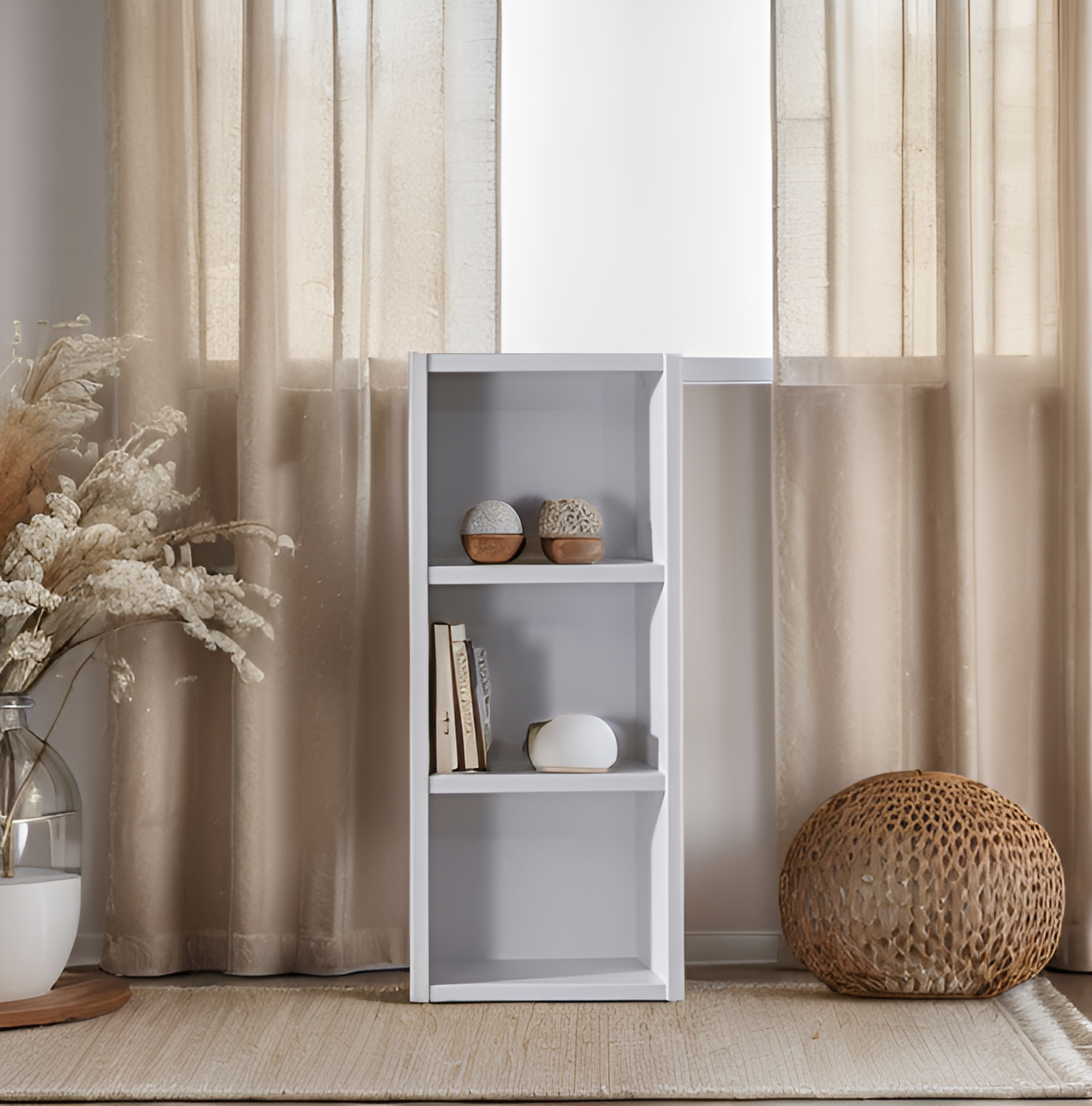 예린 500책장 만화책책장 거실낮은 소형 폭좁은 모듈