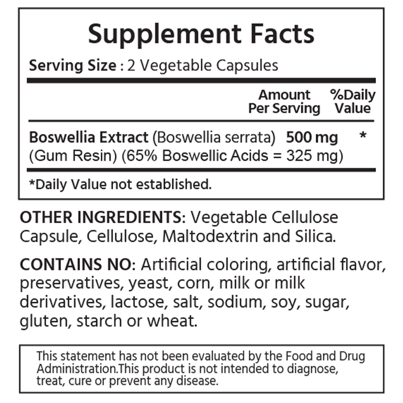 [미국배송] 마이라이프 내추럴스 보스웰리아 500mg 알약 240캡슐, 6개 이미지 3