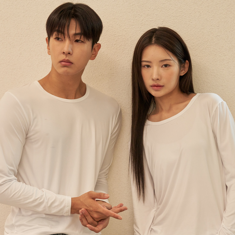 [2+1] 도씨 히트텍 대체 히트올 기모 내의 상하의 세트 D-9015 - 상세 이미지 4