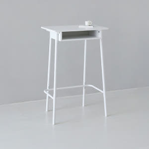SAUT 스탠딩책상 KS1062TB 600x400x965mm, 화이트 2... 솔직 후기 | 실제 배치 사진 포함 - 상품 이미지 3