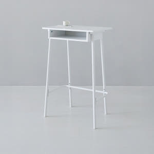 SAUT 스탠딩책상 KS1062TB 600x400x965mm, 화이트 2... 솔직 후기 | 실제 배치 사진 포함 - 상품 이미지 2