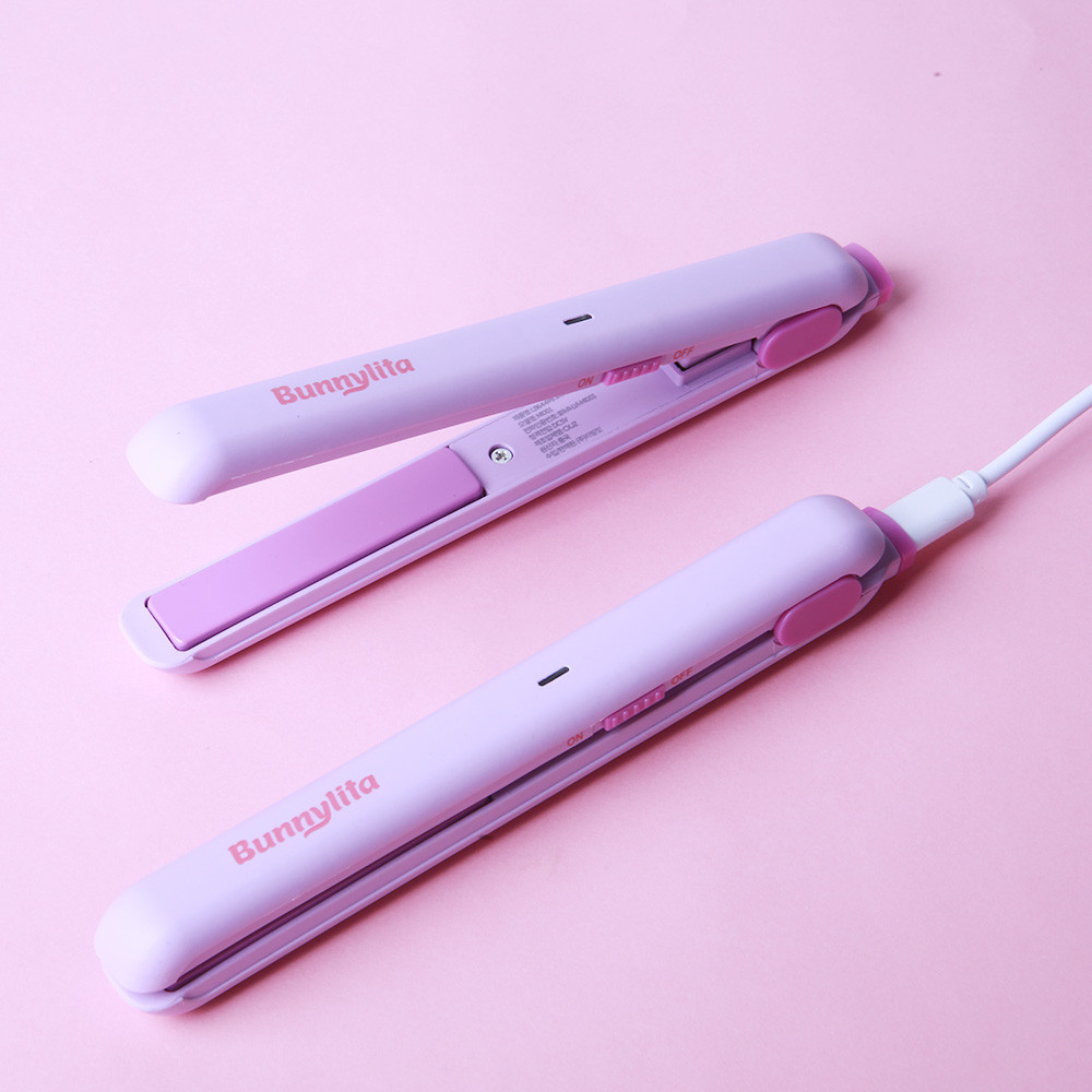 버니리타 쁘띠 고데기 미니고데기 휴대용 앞머리 매직기 짧은머리 프리볼트 여행용 차량용