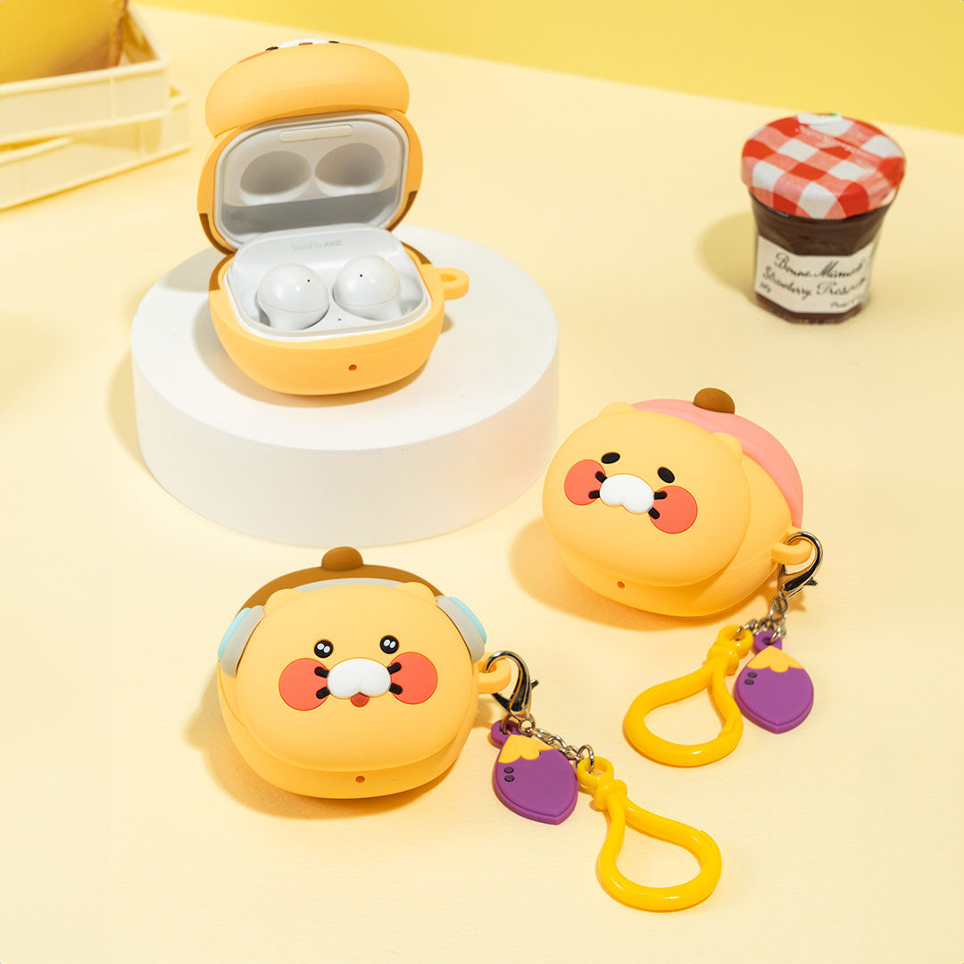 카카오프렌즈 식빵 굽는 춘식이 갤럭시 버즈2 케이스 - 상세 이미지 2