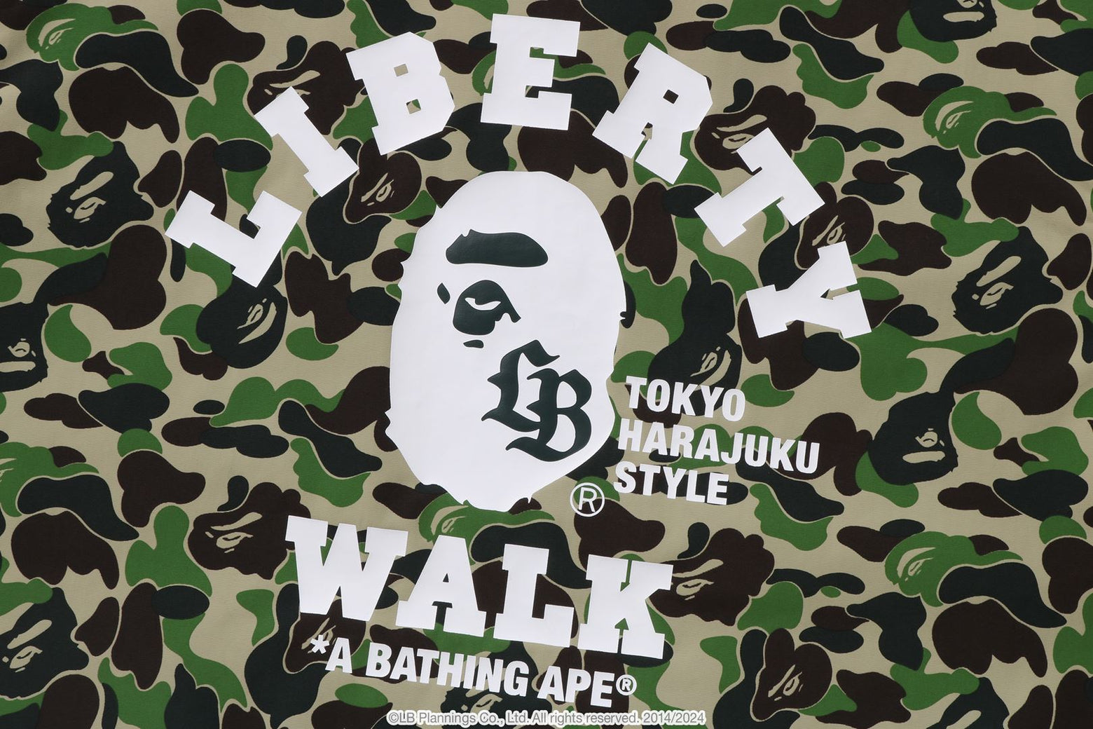 베이프 X LBWK 자켓 ABC CAMO COACH JACKET 1K73-140-909 - 상세 이미지 4