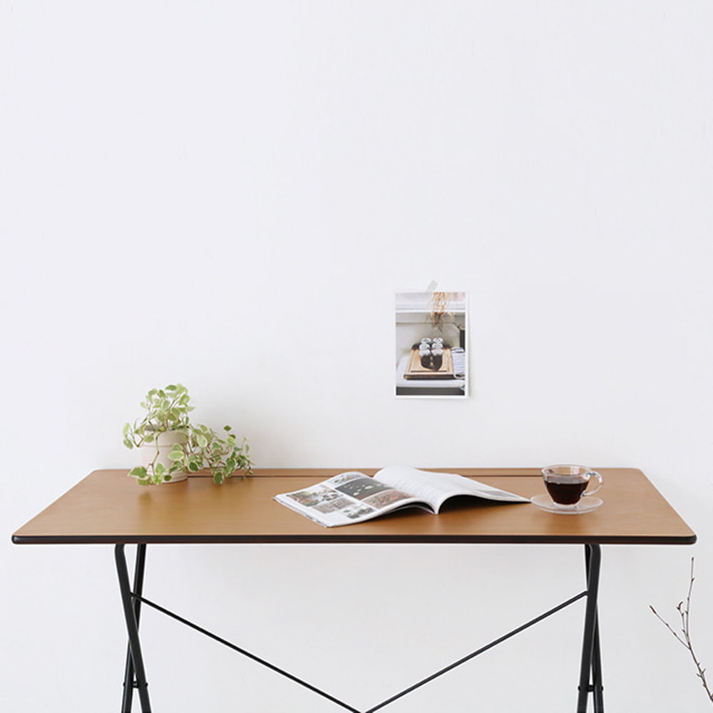 GOSI 스탠딩 접이식테이블 120 SM-2200B 라이트브라운 9662.3230