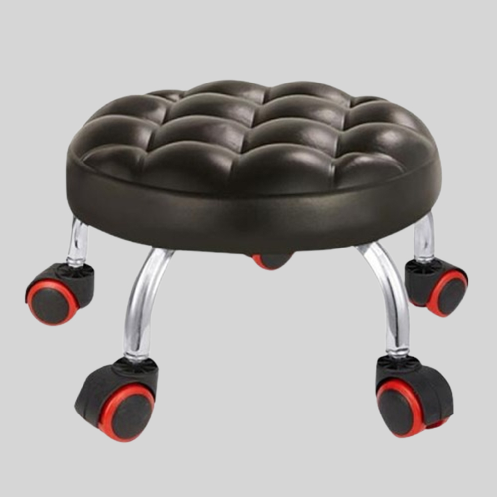 엠보 쿠션 낮은 바퀴 의자 작업용 앉은뱅이 이동식 미니 소형 달린 보조 작업 원형 청소