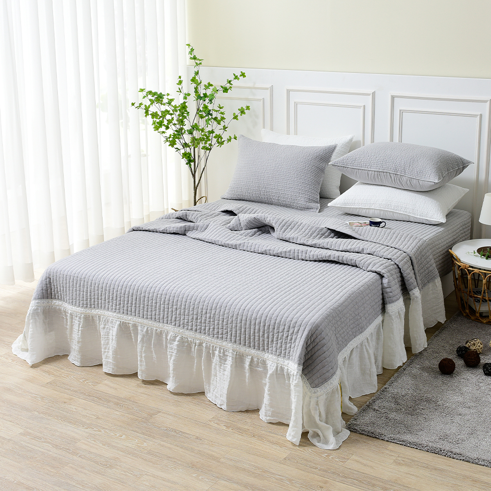 아르떼베딩 밀라 60수 순면 피그먼트 침대패드 겸 이불 SS