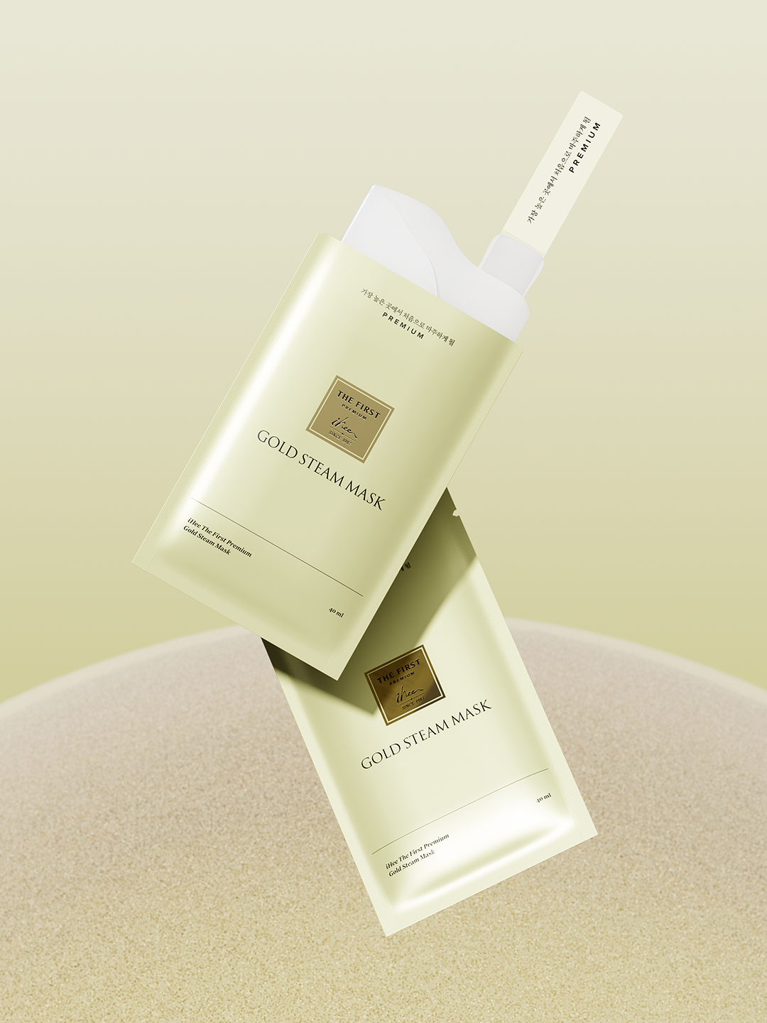이희 골드 스팀마스크 40ml 4개입 이미지 1