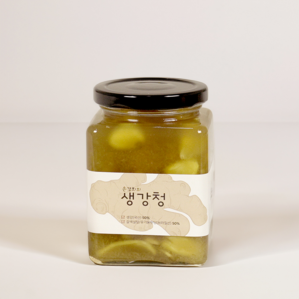 허밍테이블 생강청 국내산생강 수제청 330g 1병 - 상세 이미지 2