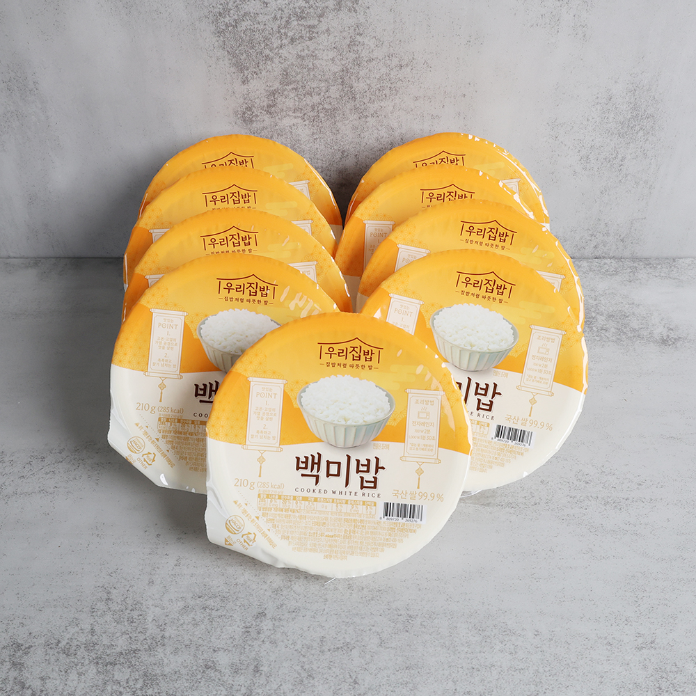 시아스 우리집밥 맛있는 백미밥 쌀밥 간편식 210g x 24개 - 상세 이미지 4