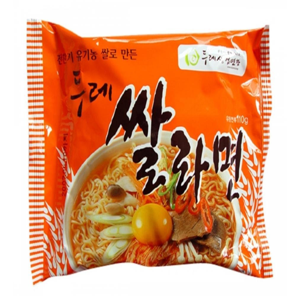 식품 두레쌀 두레 버섯맛 해물맛 감자 라면 생협 : 마미루미
