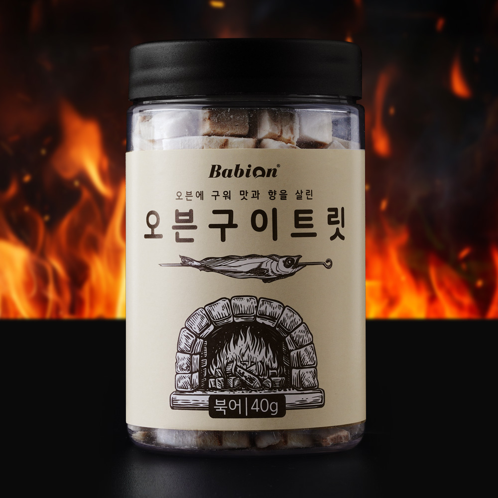 바비온 동결건조 오븐구이 트릿 간식 북어, 40g, 1개 - 상세 이미지 4
