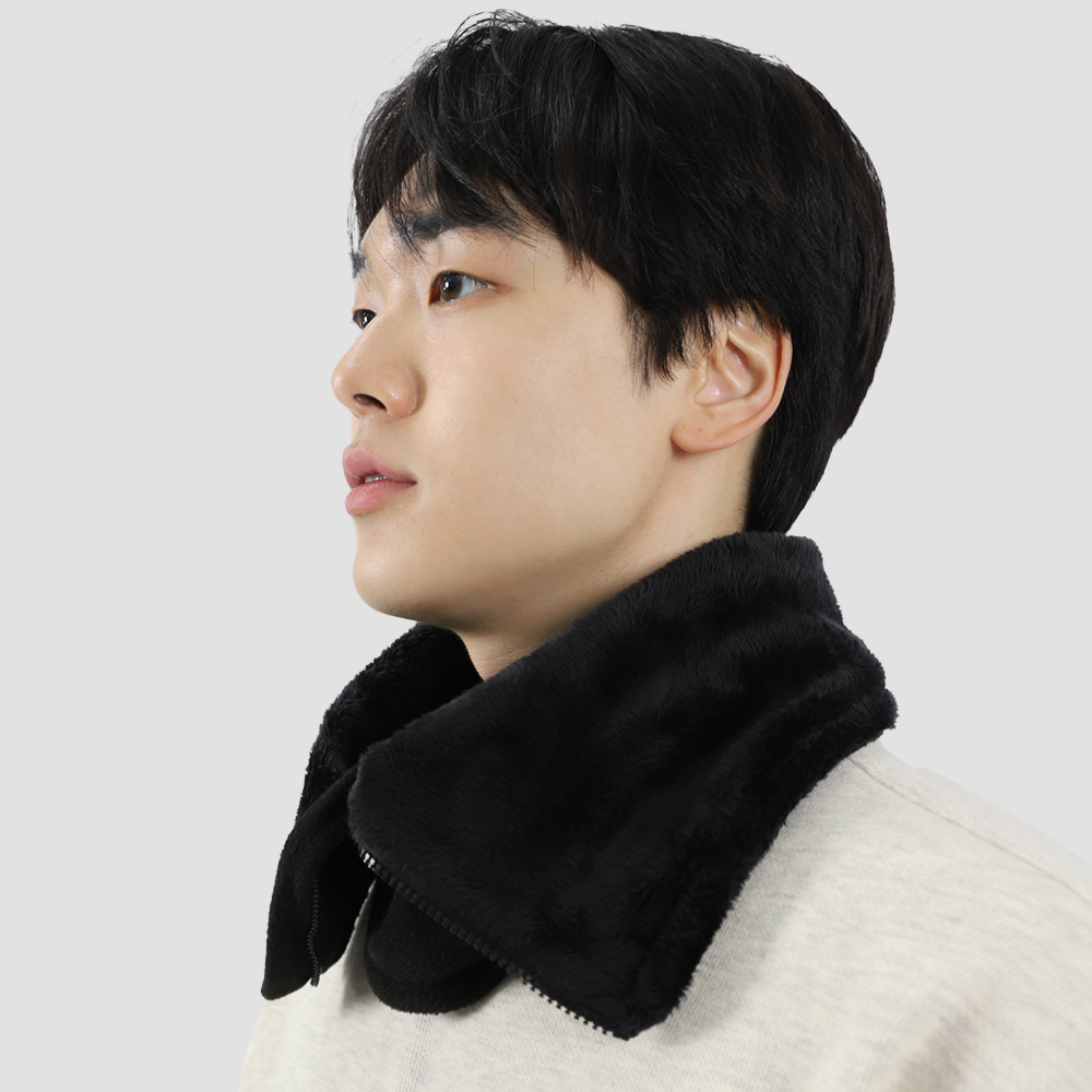 카르닉 지퍼 넥워머 겨울 방한 목토시 멀티스카프 남자 여자 골프 자전거 이미지 6