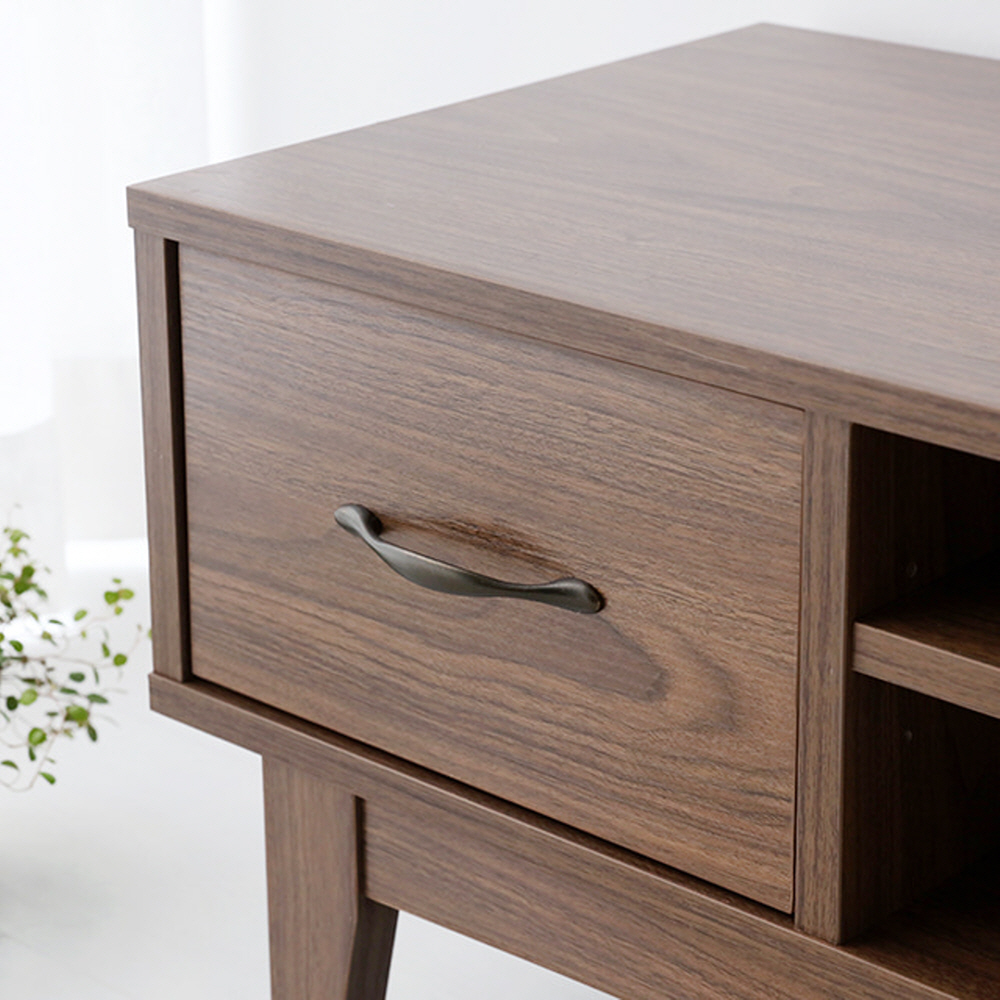 펨바 TV스탠드 6042H 1180mmx390mmx400mm, 브라운 7222.2314