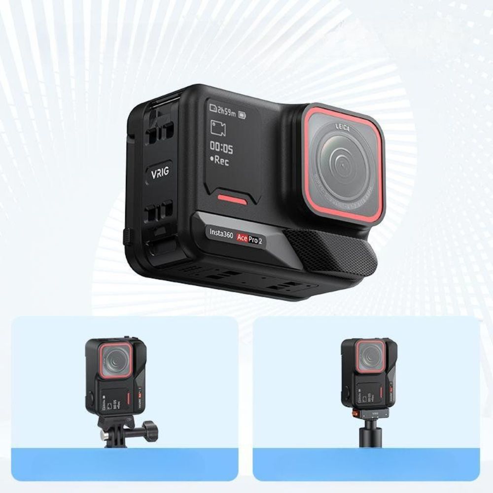 인스타360 에이스 프로2 특수 배터리 커버 수직 촬영 메탈 자석 어댑터 거치대 - 상세 이미지 2