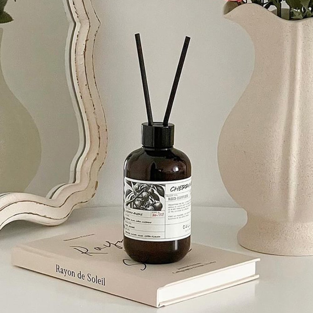 200ml 1+1 칼리아 디퓨저 꽃집향 코튼 비누 편백나무 히노키 우디 숲 장미 8종 택 - 상세 이미지 3