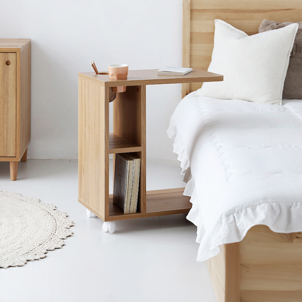 폴라보 이동식 사이드테이블 STBM5950 CT080 캄포어베니어8976.4868