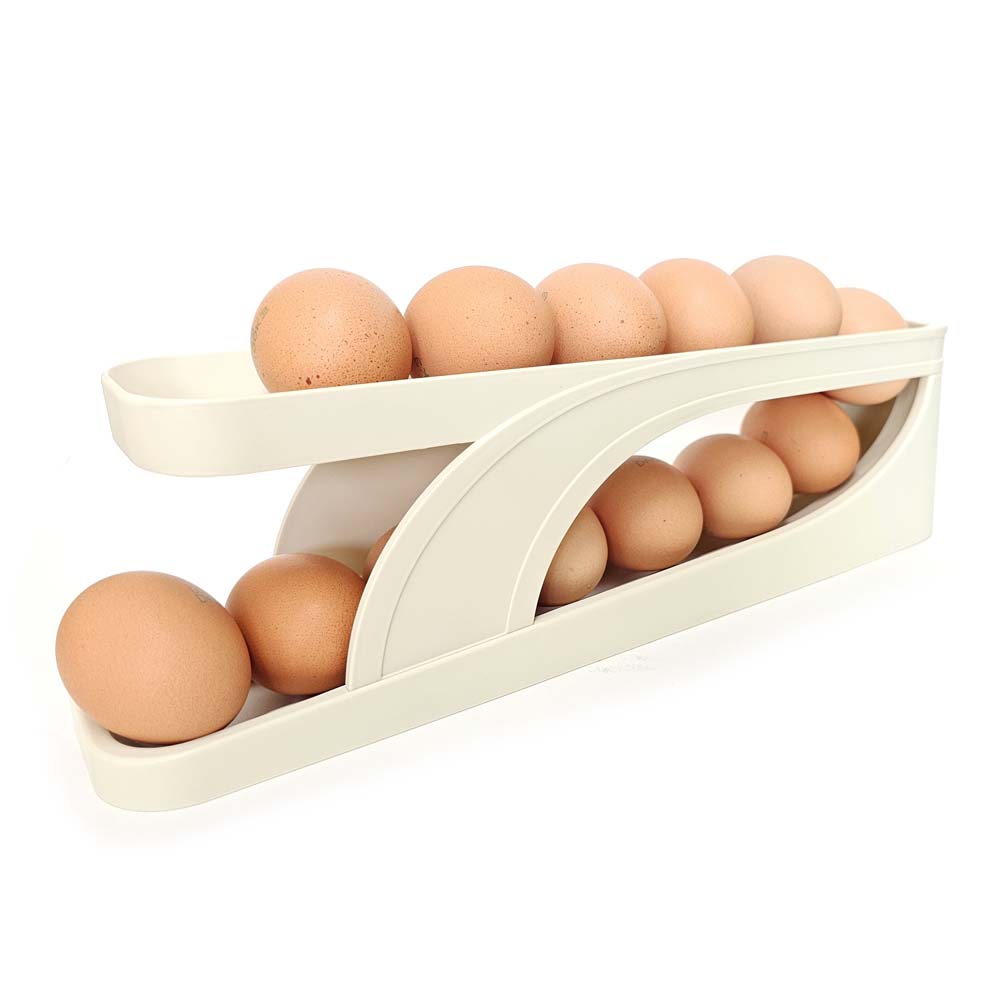 토어 슬라이딩 달걀 트레이 / 계란 보관함 에그 디스펜서 정리 수납 냉장고 슬라이드 - 상세 이미지 3