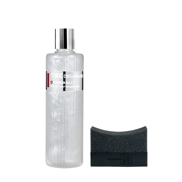 파이어볼 타이어 광택제 SiO2 야누스 500ml + 오토워시 타이어 어플리케이터