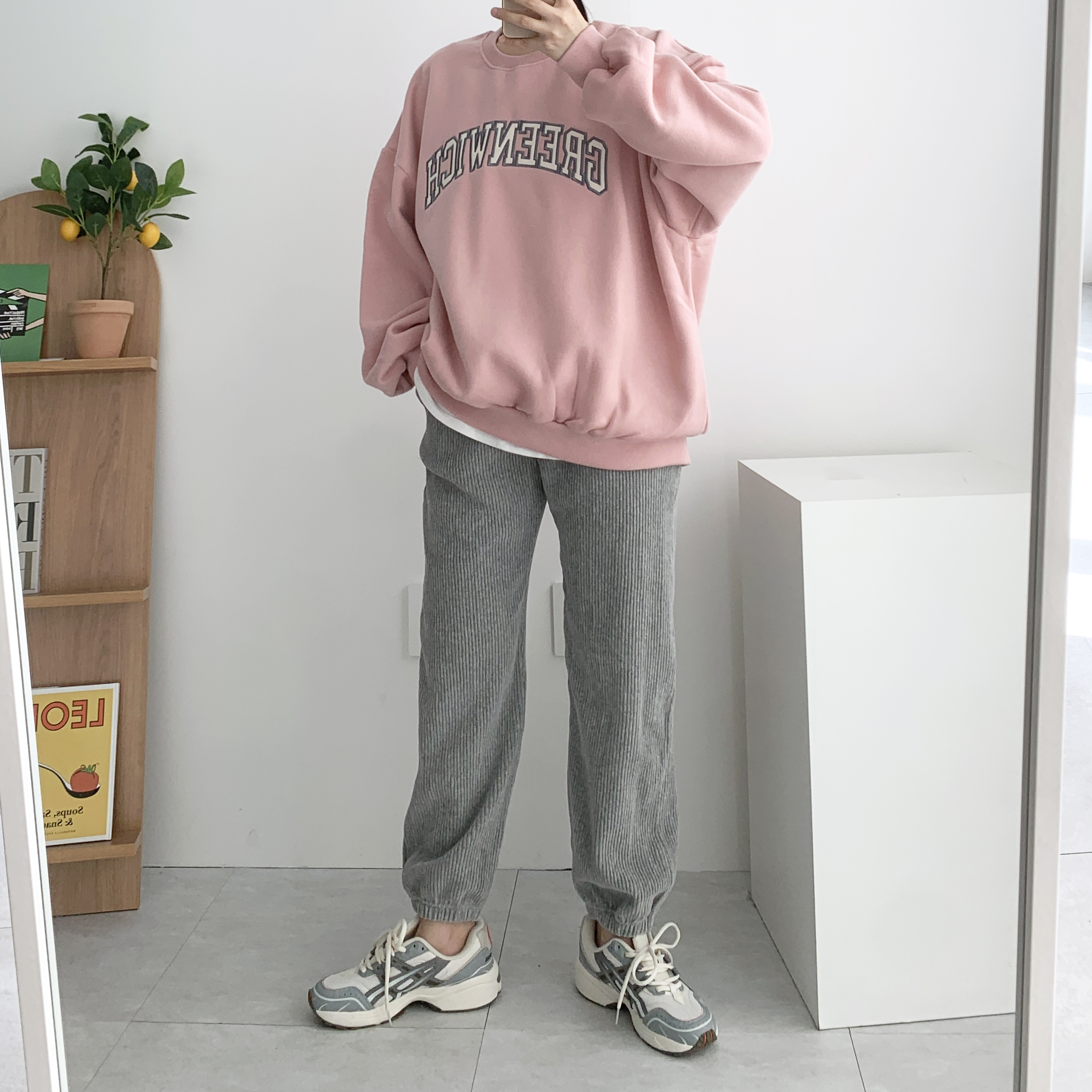 양기모맨투맨 핑크색맨투맨 임산부맨투맨 이미지 6