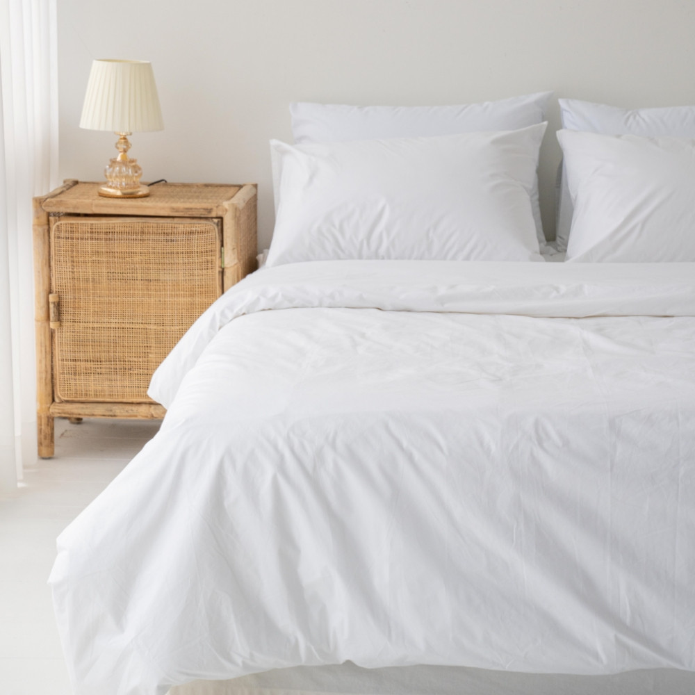 슈퍼싱글 호텔 이불커버 화이트 구스 사계절 홑겹 고밀도 사각사각 호텔식 광폭