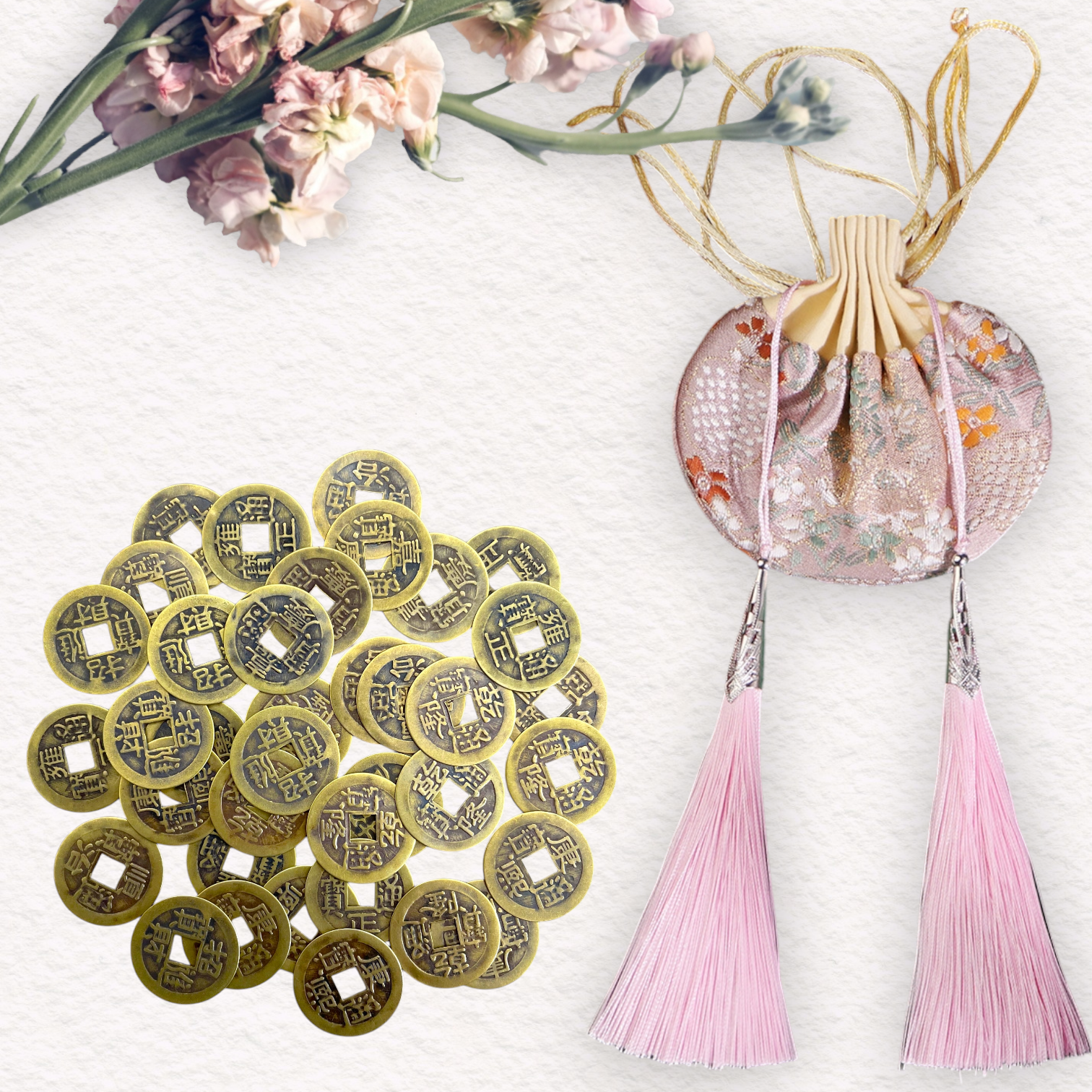 애니윙 소원성취 금전운 전통 복주머니 - 상세 이미지 3