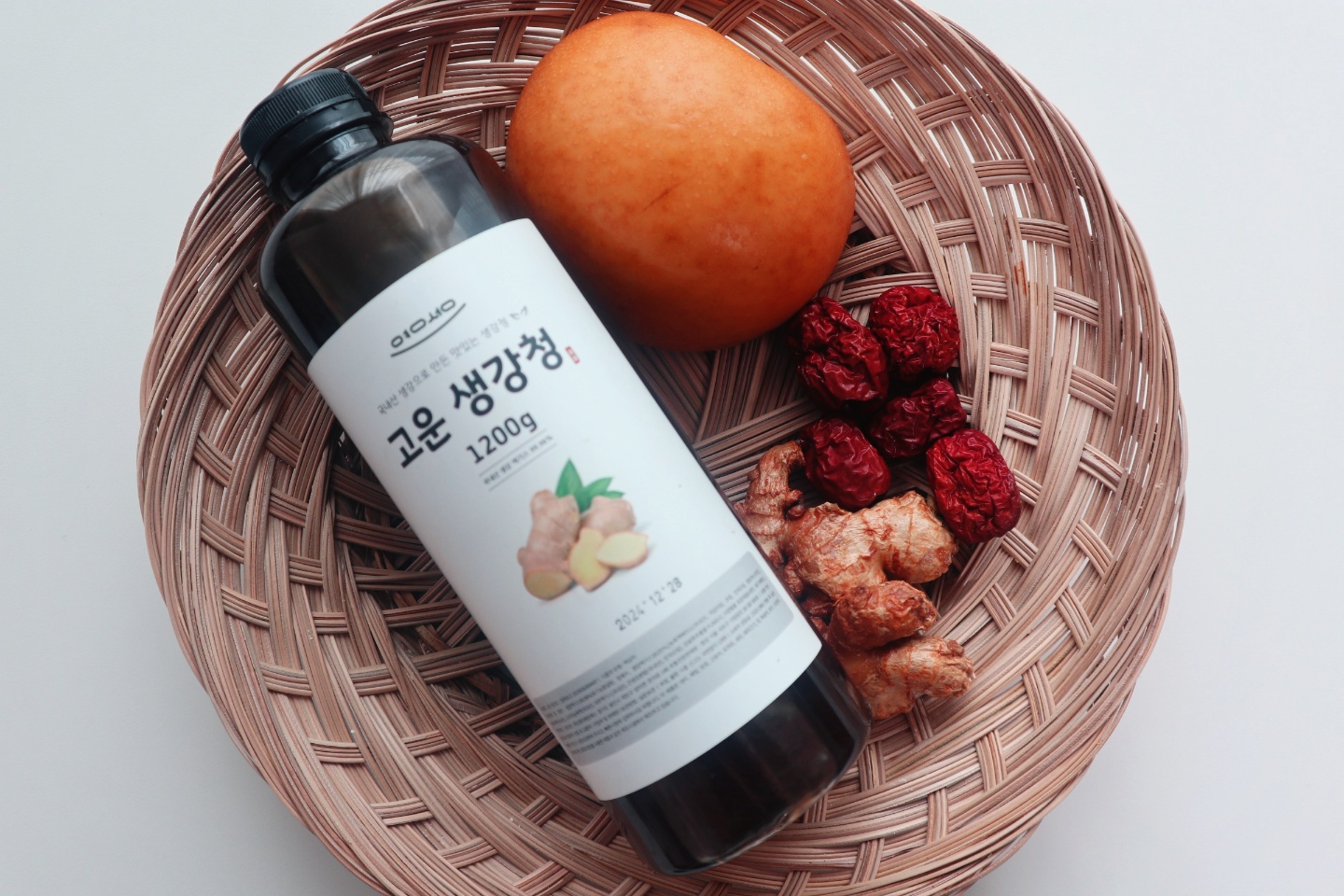 국내산 고운생강청 1200g, 설탕x, 유기농 사탕수수를 사용한 최고급 생강청 - 상세 이미지 4