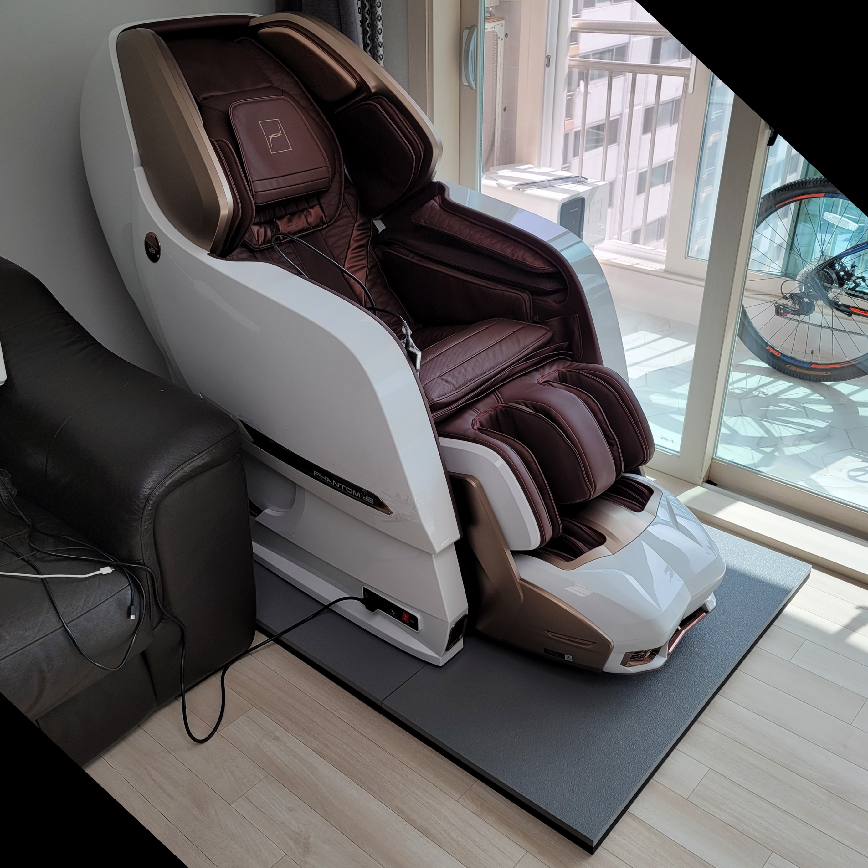 덕진스펀지 프리미엄 퍼즐식 안마의자 매트 층간 소음 방지 코지마 바디프랜드 세라젬