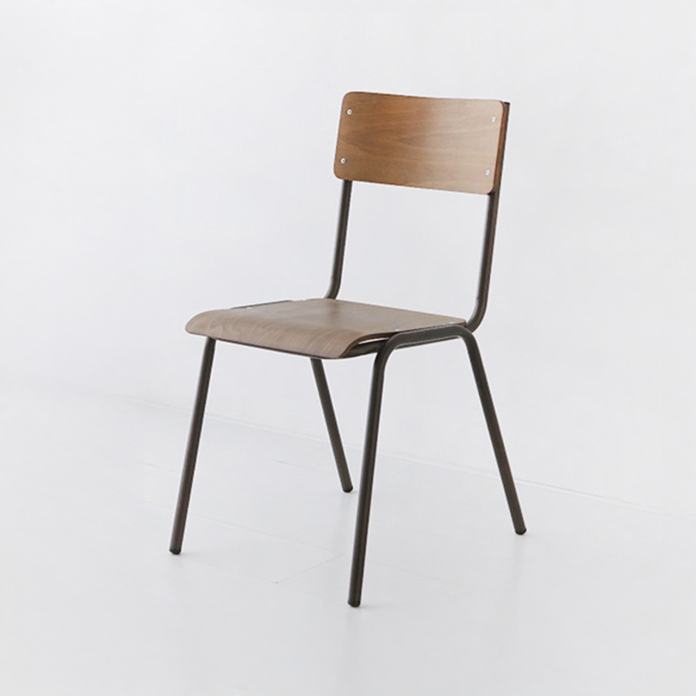 GYOSIL 빈티지의자 W1075A 매트브라운 3067.1567 - 메인 이미지