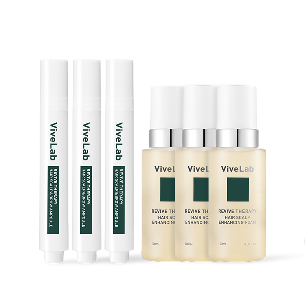 대용량 부스팅 SET) 두피 앰플X3+인핸싱 폼X3 (탈모샴푸 300ml 증정) - 상세 이미지 4