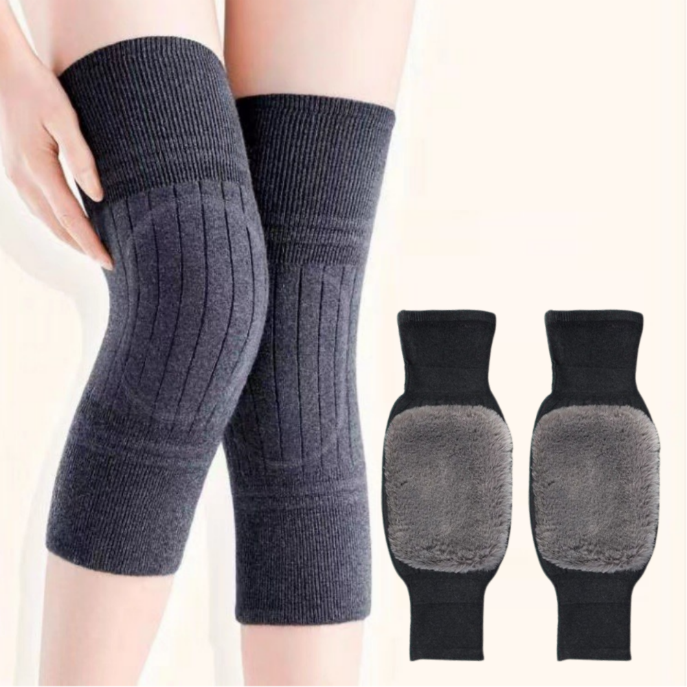보온무릎보호대 등산 어르신 노인 보온대 타이즈 방한대 할머니 할아버지 양털 기모 밴드
