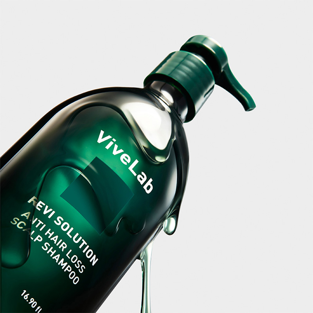 바이브랩 4주 솔루션 초록 탈모 샴푸 우디플로럴머스크, 500ml, 1개 상세 이미지 6